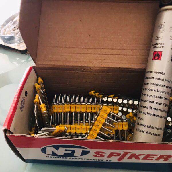 🔧 AKDENİZ Marka Pin Çivisi + Gaz (2.7 x 27 mm)